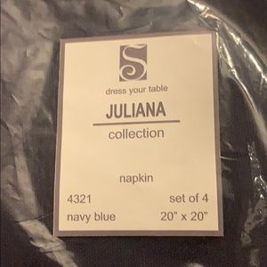 Cotton Dinner Napkins set of eight